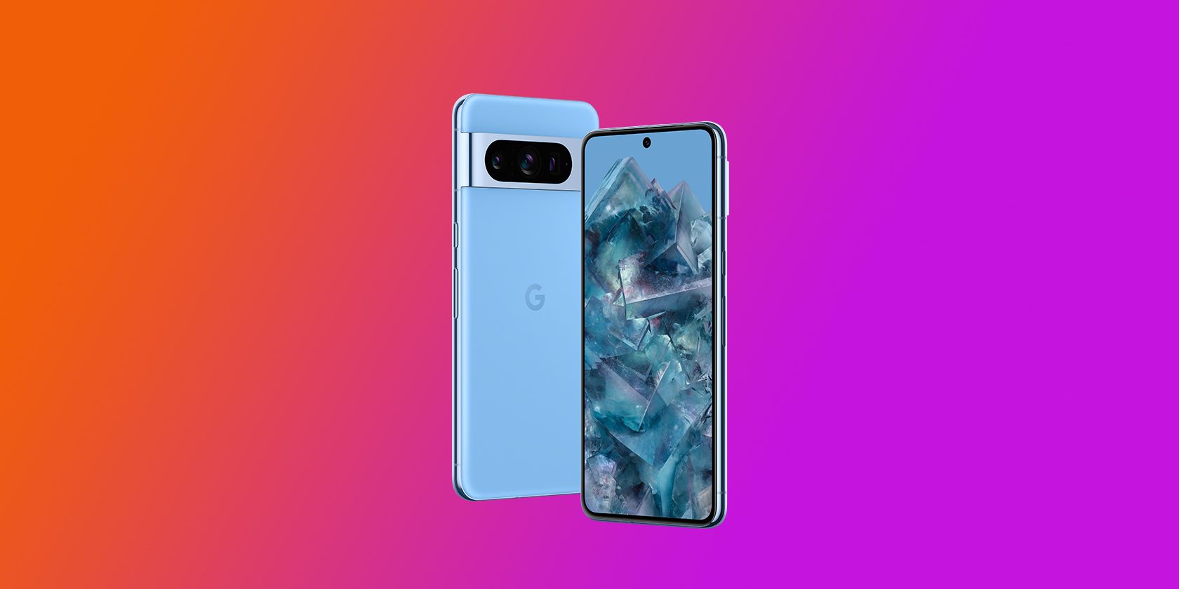 front and back view of Pixel 8 Pro