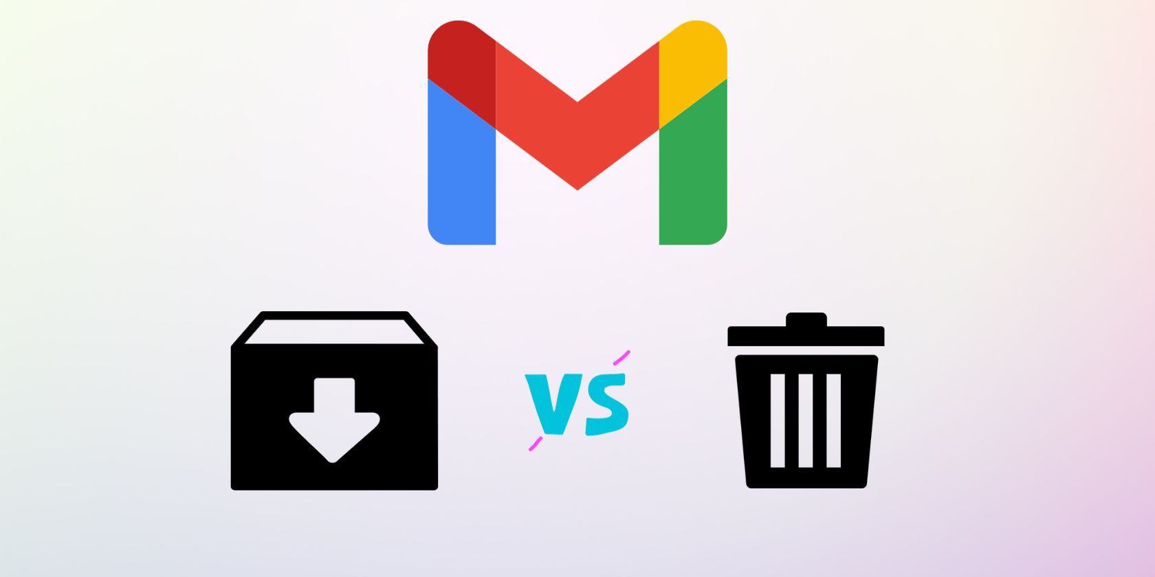 Gmail Archive vs Delete Feature Image