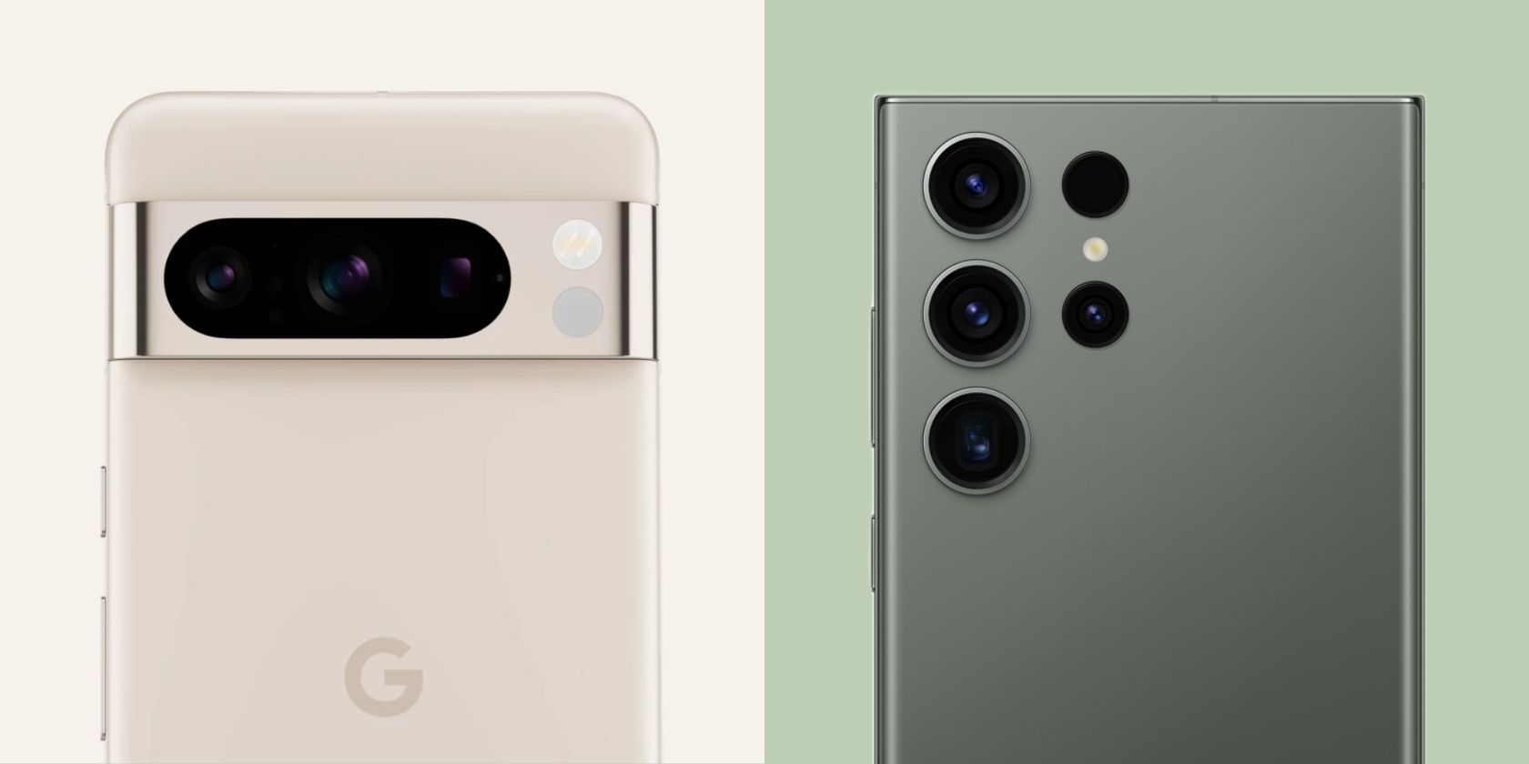 Google Pixel 8 Pro vs Samsung Galaxy S23 Ultra comparison