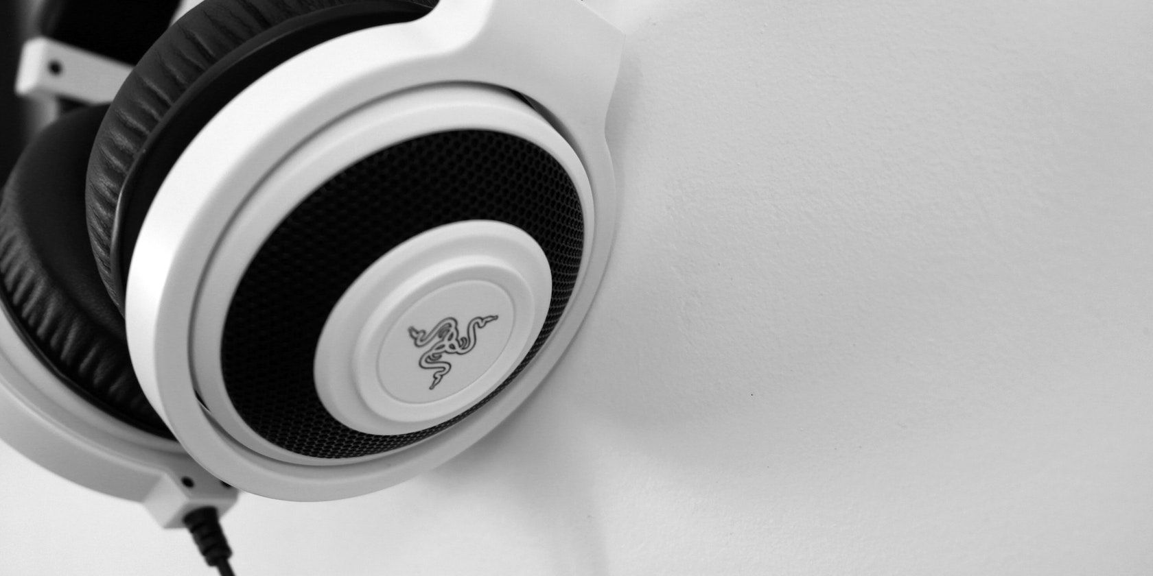headphones isolated against a white background