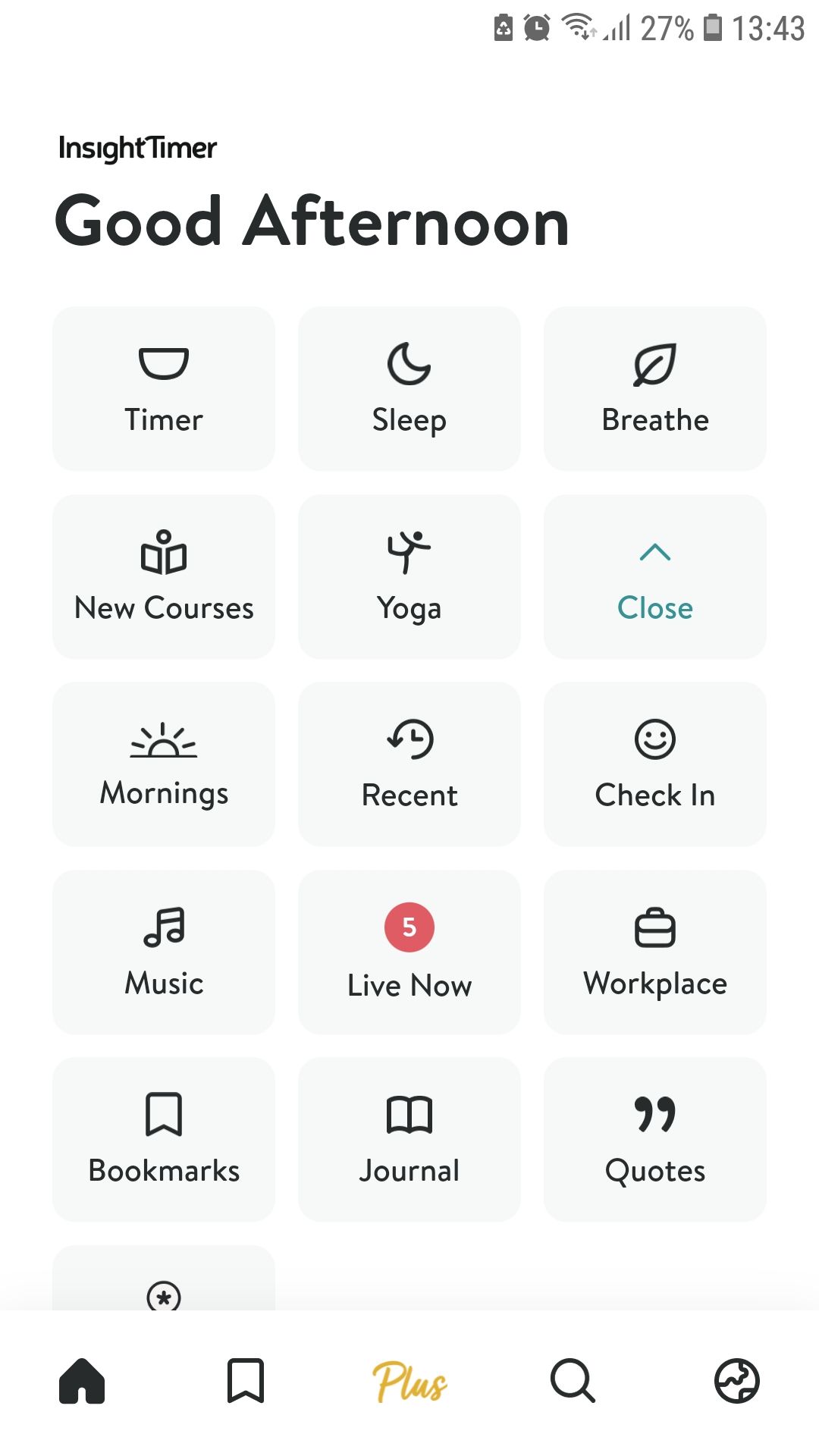 برنامه مدیتیشن Insight Timer