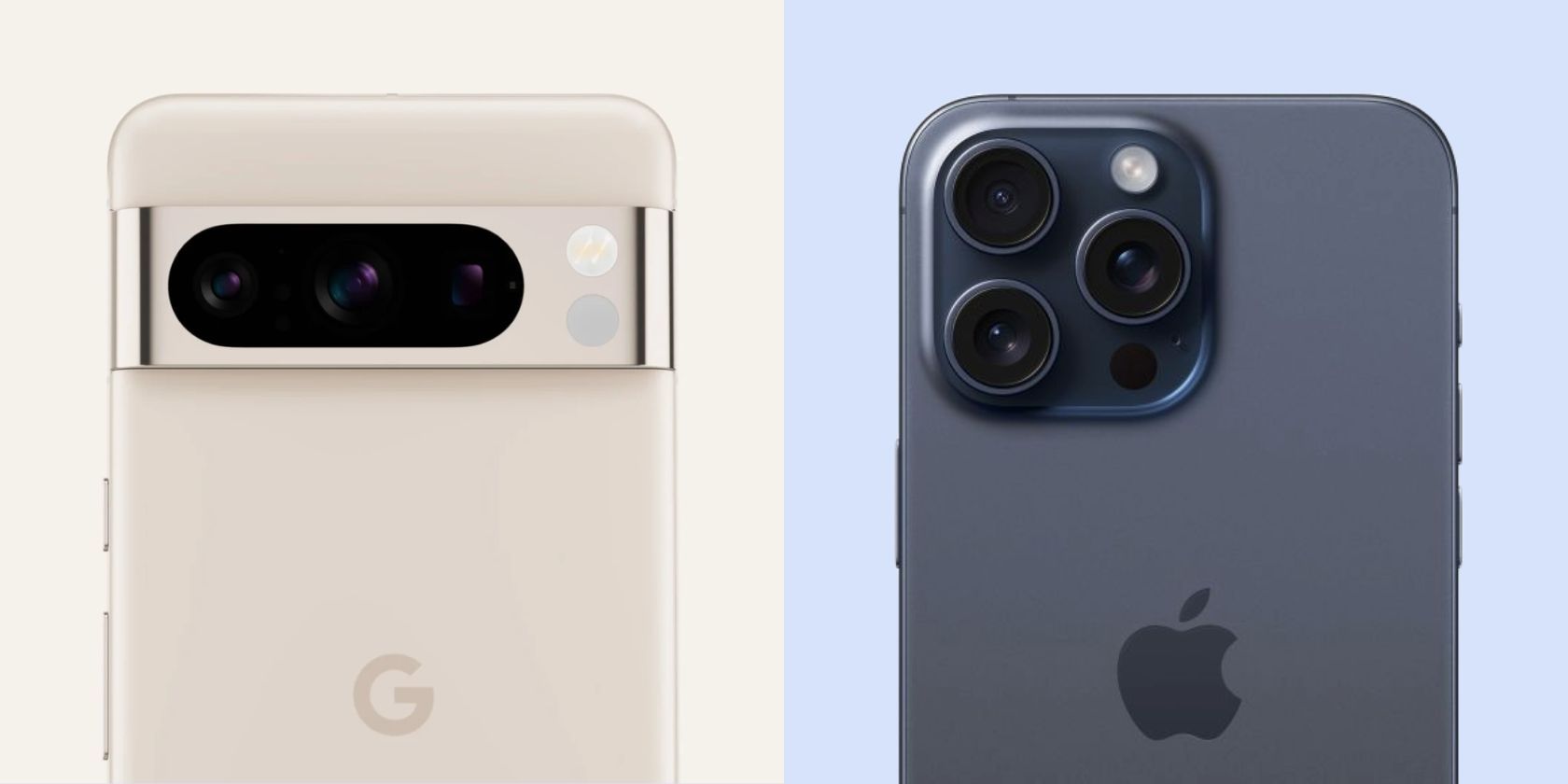 Pixel 7 Pro vs iPhone 15 Pro Max comparison