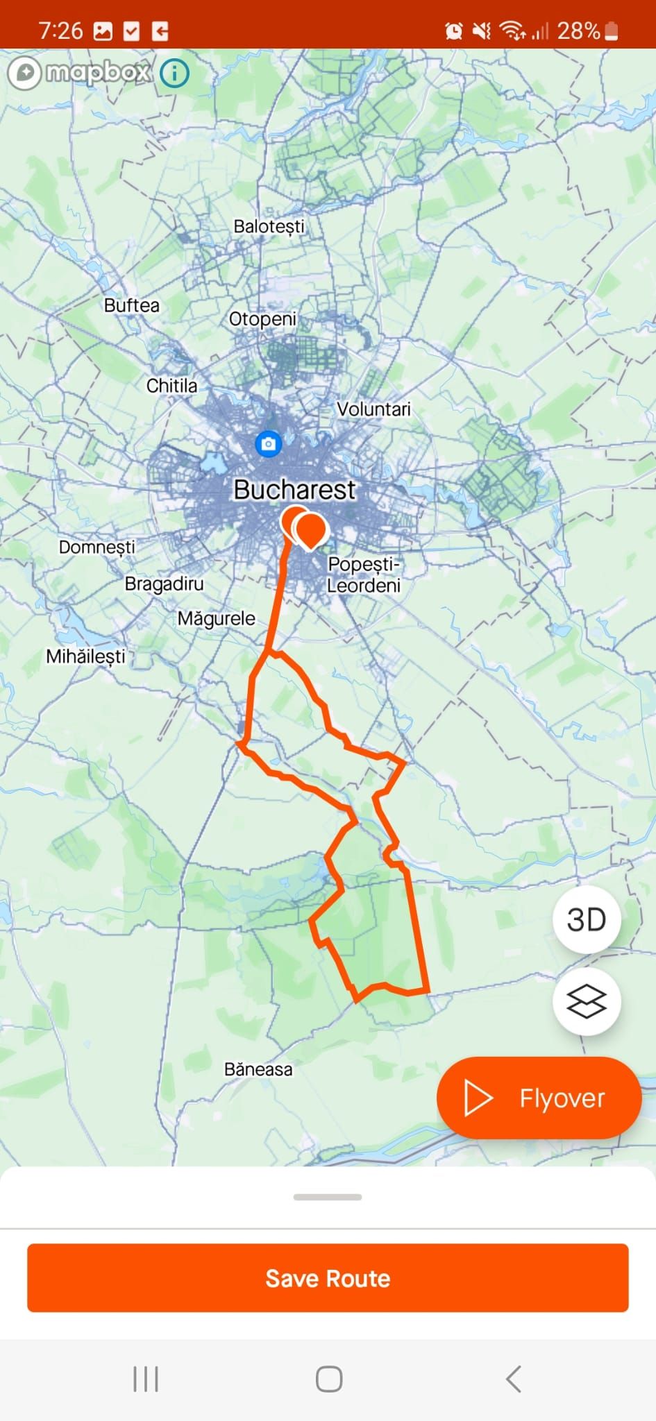 How to save a new route on Strava