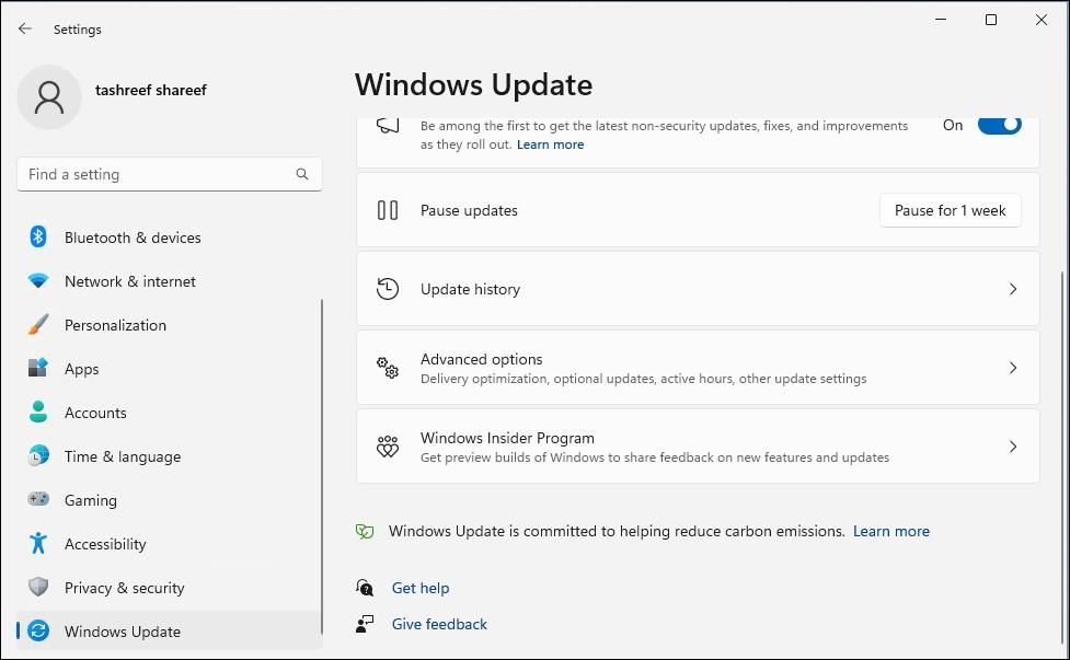 Настройки Windows 11 Программа Windows Insider