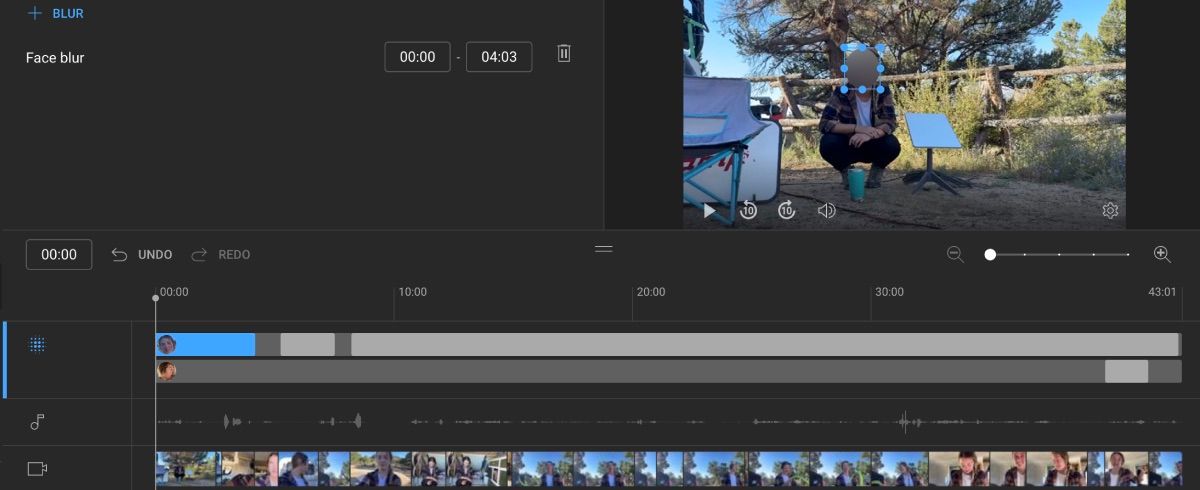 قابلیت Blur Video Editor YouTube Studio با تاری روی صورت