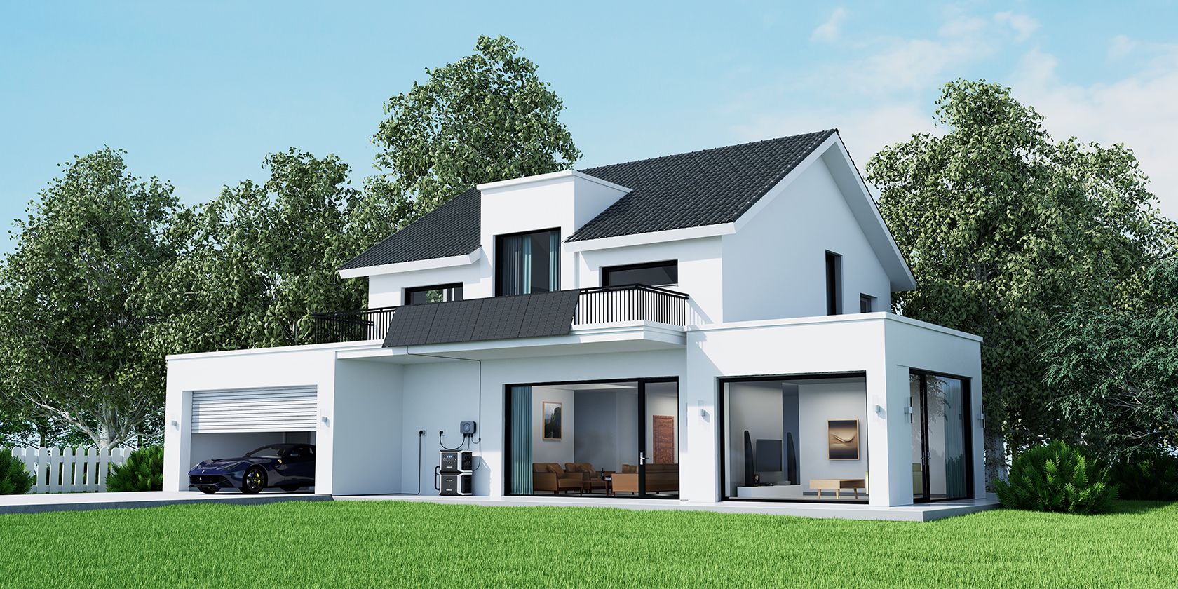 عکس خارجی Dabbsson DBS2300 Plus Powering a Home