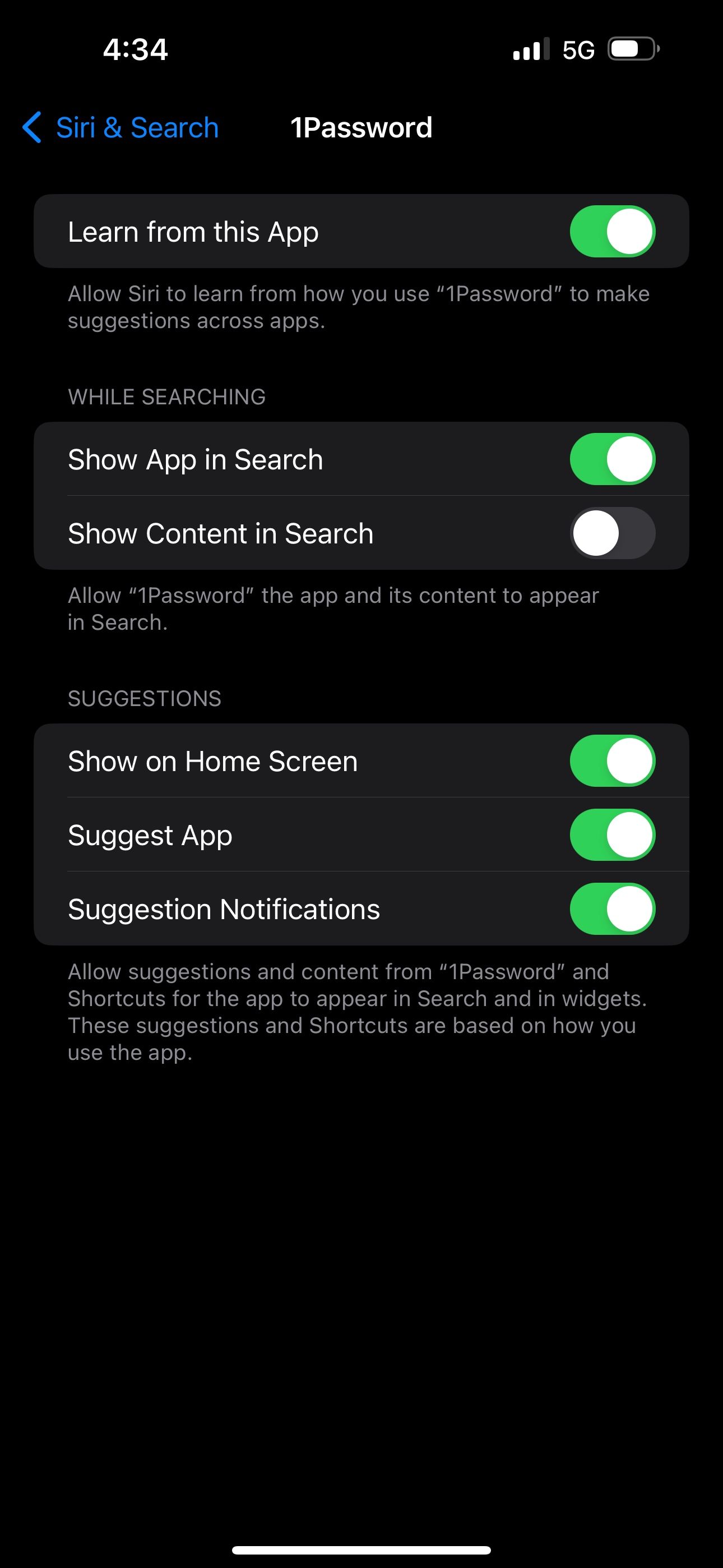 turn off siri suggestions iphone 13