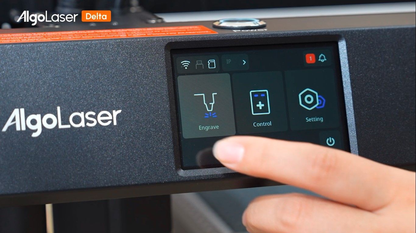 کنترل صفحه نمایش هوشمند AlgoLaser Delta