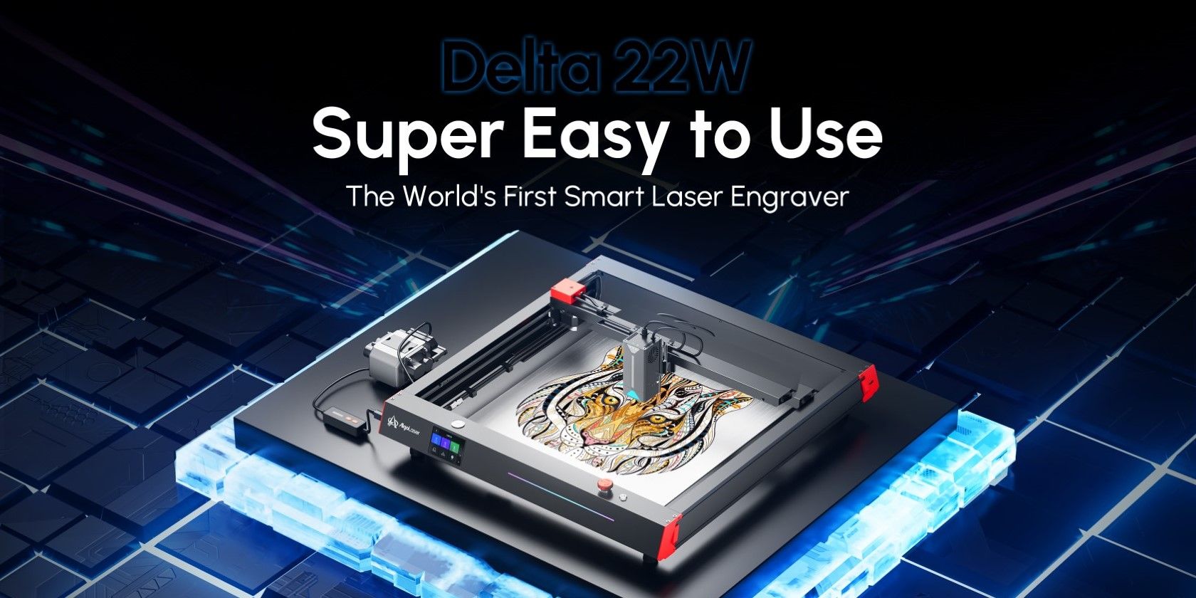 AlgoLaser Delta 22W Smart Laser Engraver