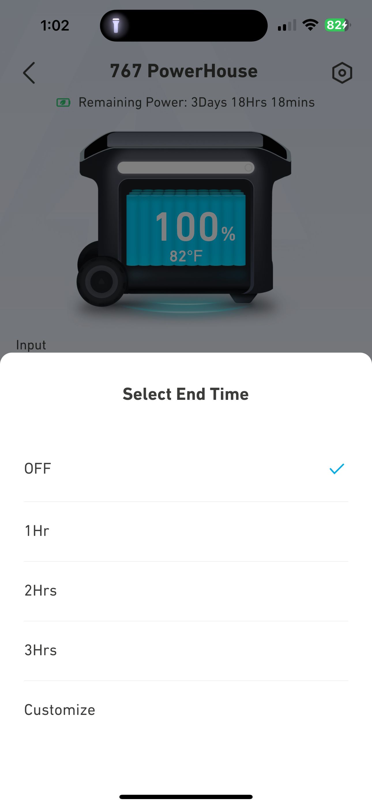 anker app off time