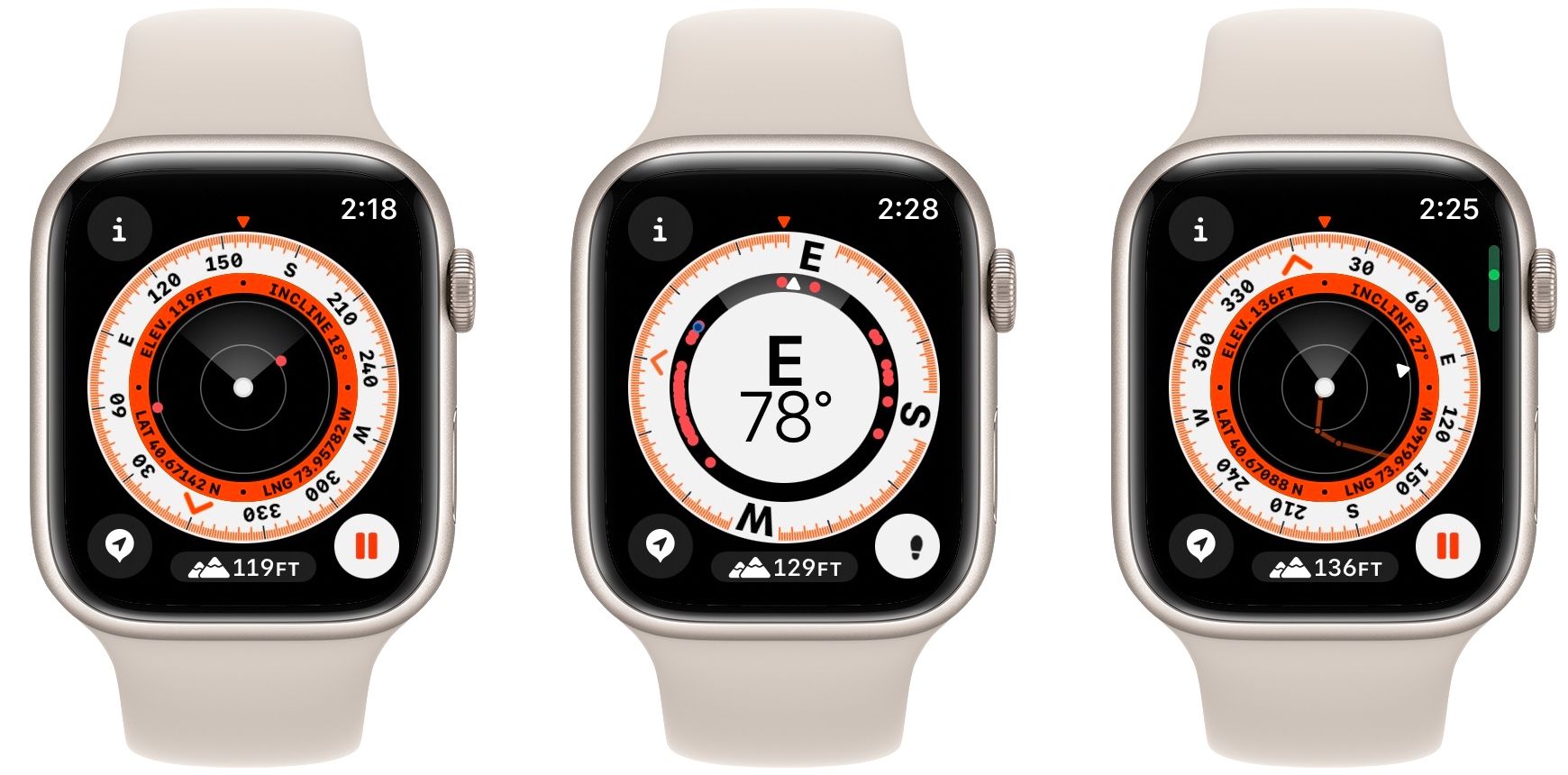 Apple watch best sale gps route tracking