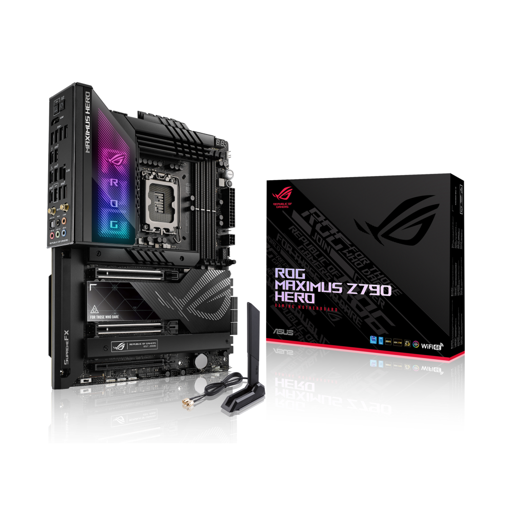 جعبه خرده فروشی مادربرد ASUS ROG Maximus Z790 Hero