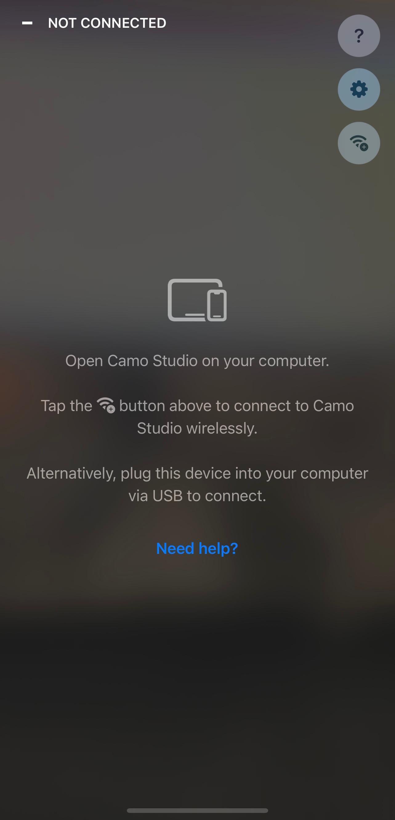 Camo Studio On iPhone