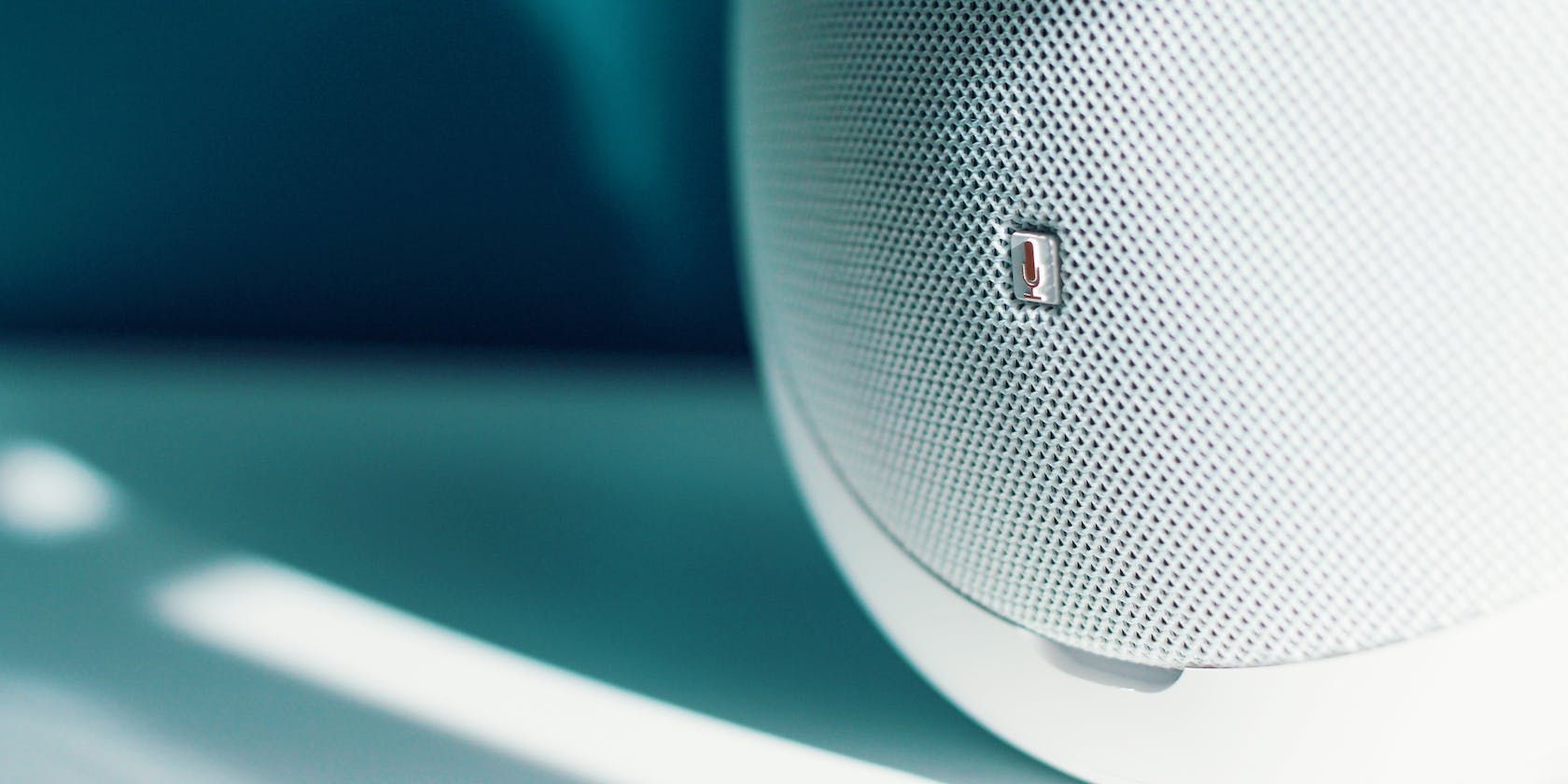 close up photograph of a bluetooth speaker