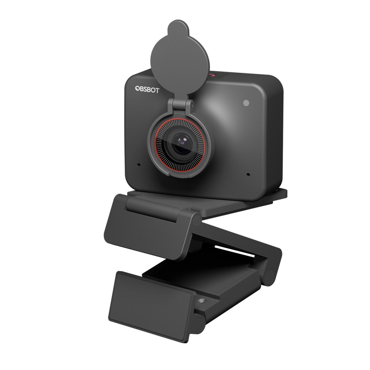 یک وب‌کم OBSBOT Meet با AI-Powered 4K نصب شده