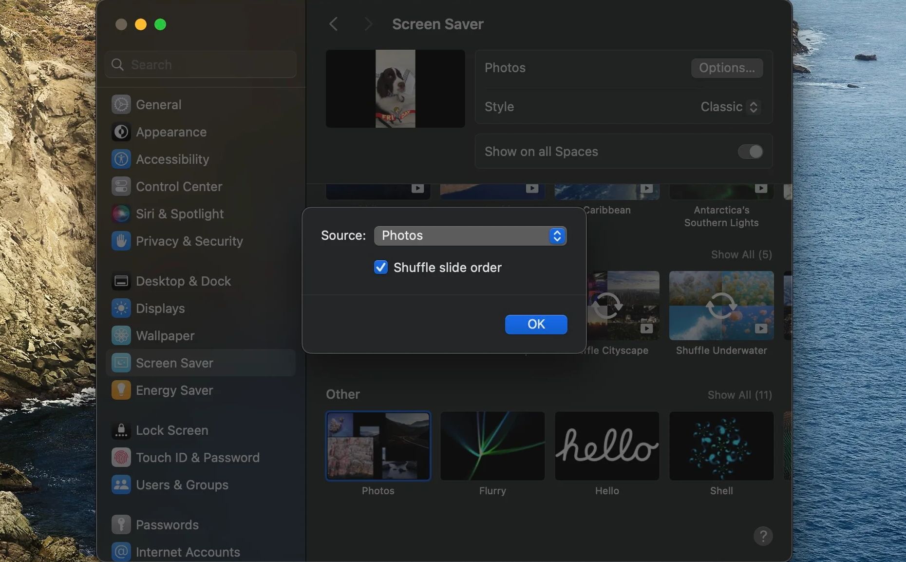 how to make a video your screen saver on mac