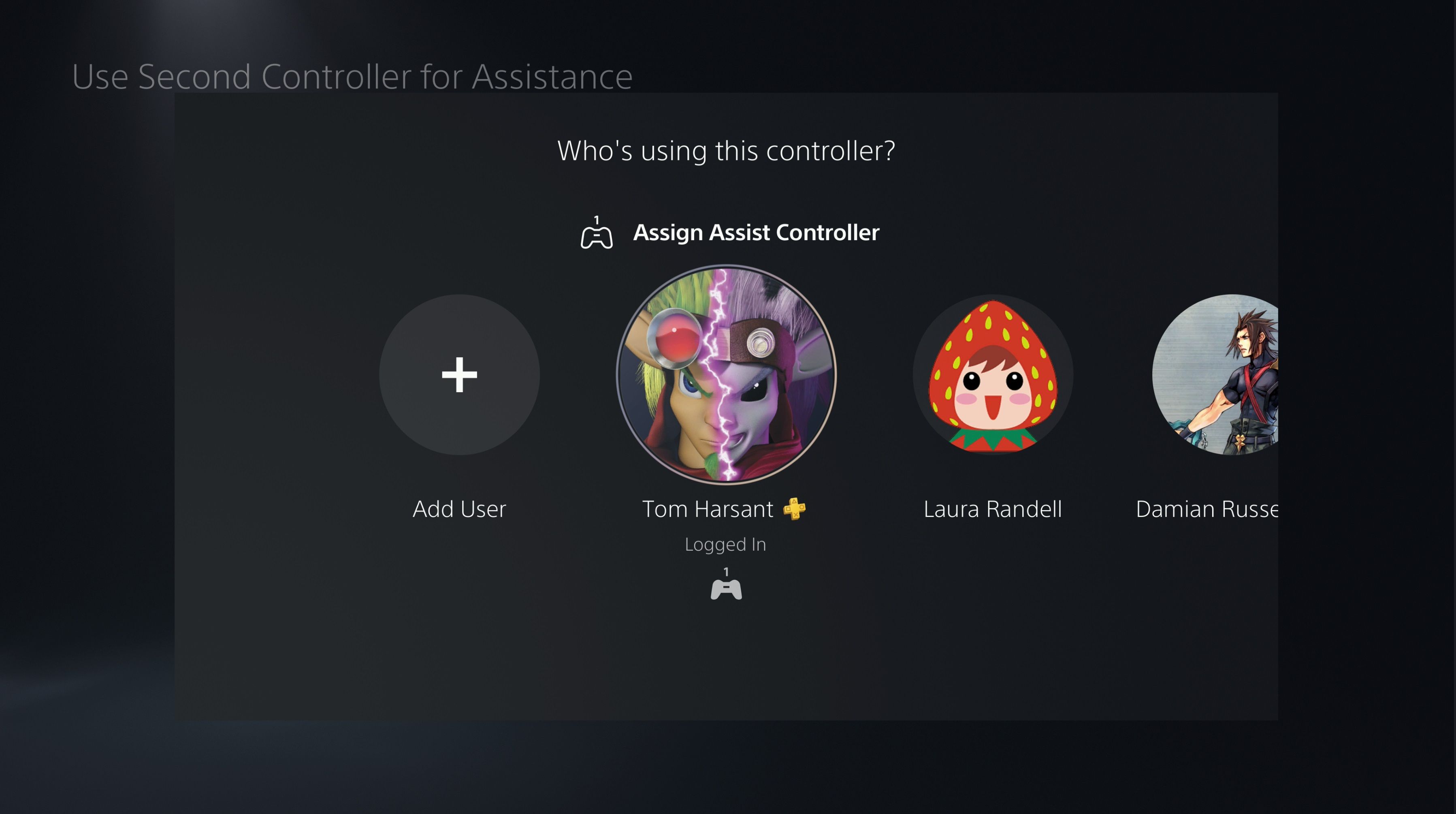 تنظیمات PS5 Assist Controller را به Profile اختصاص دهید