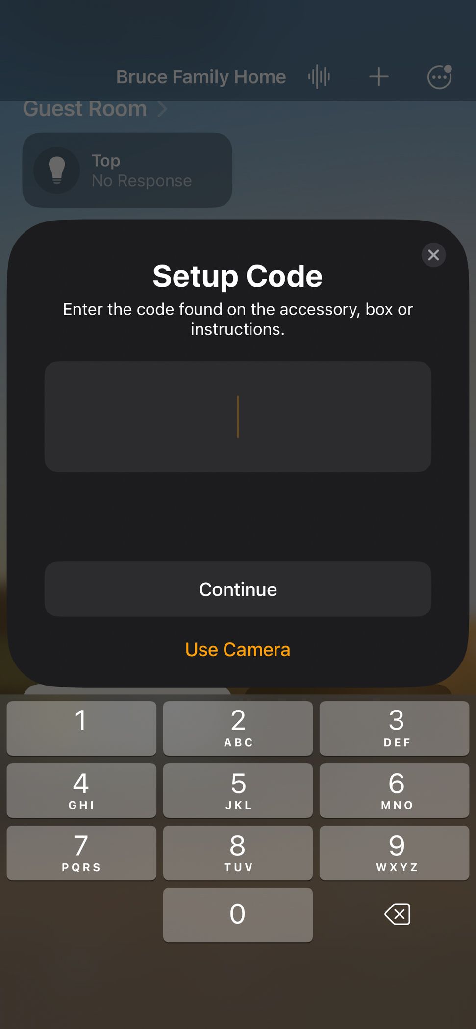 smartwings matter shade review screenshots- setup code