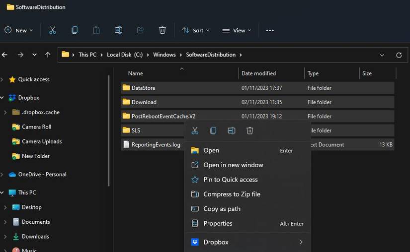 How to Reset the SoftwareDistribution and Catroot2 Folders on a Windows ...