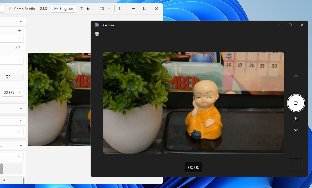 Windows Camera App Capture Screen
