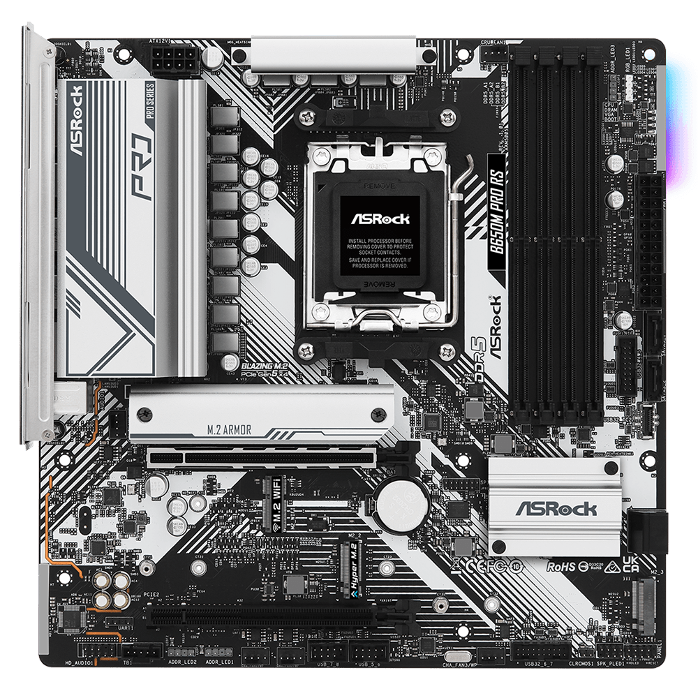 مادربرد ASRock B650M PRO RS AM5 AMD B650 Micro ATX