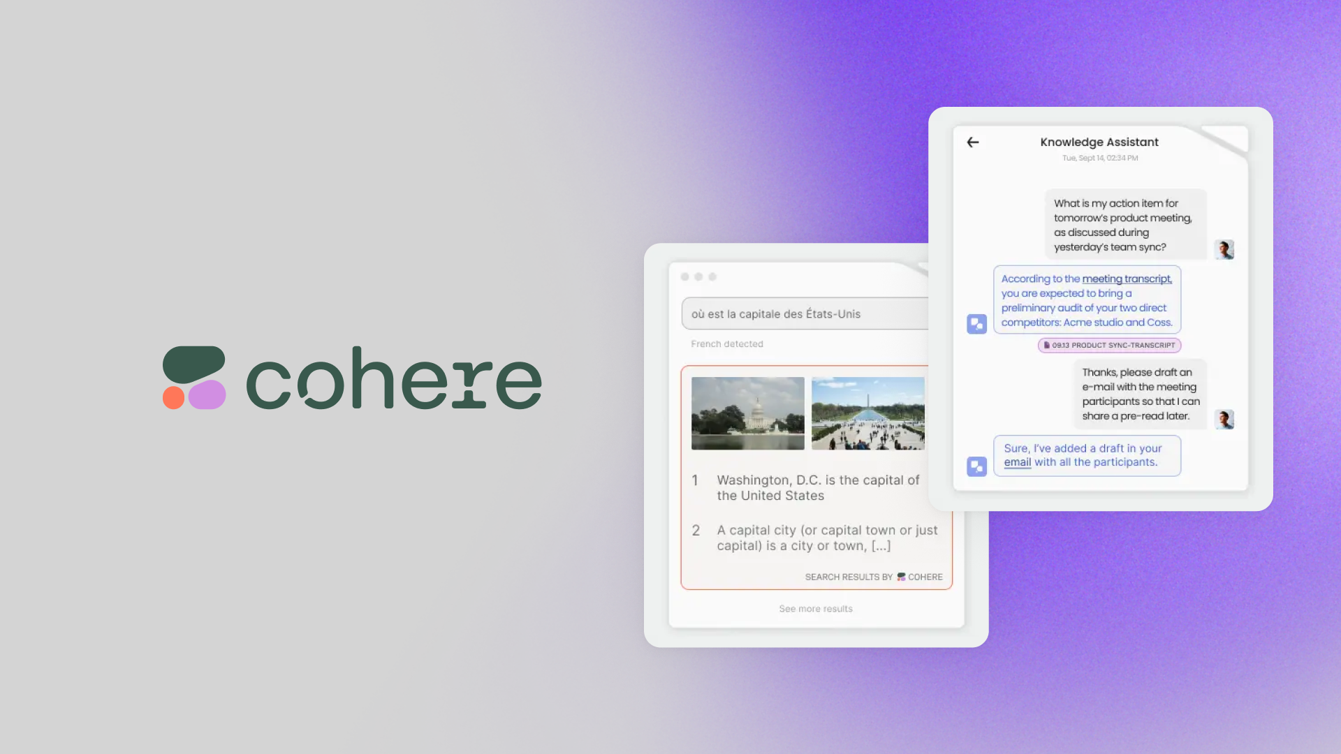 گرافیک دارای هوش مصنوعی Cohere