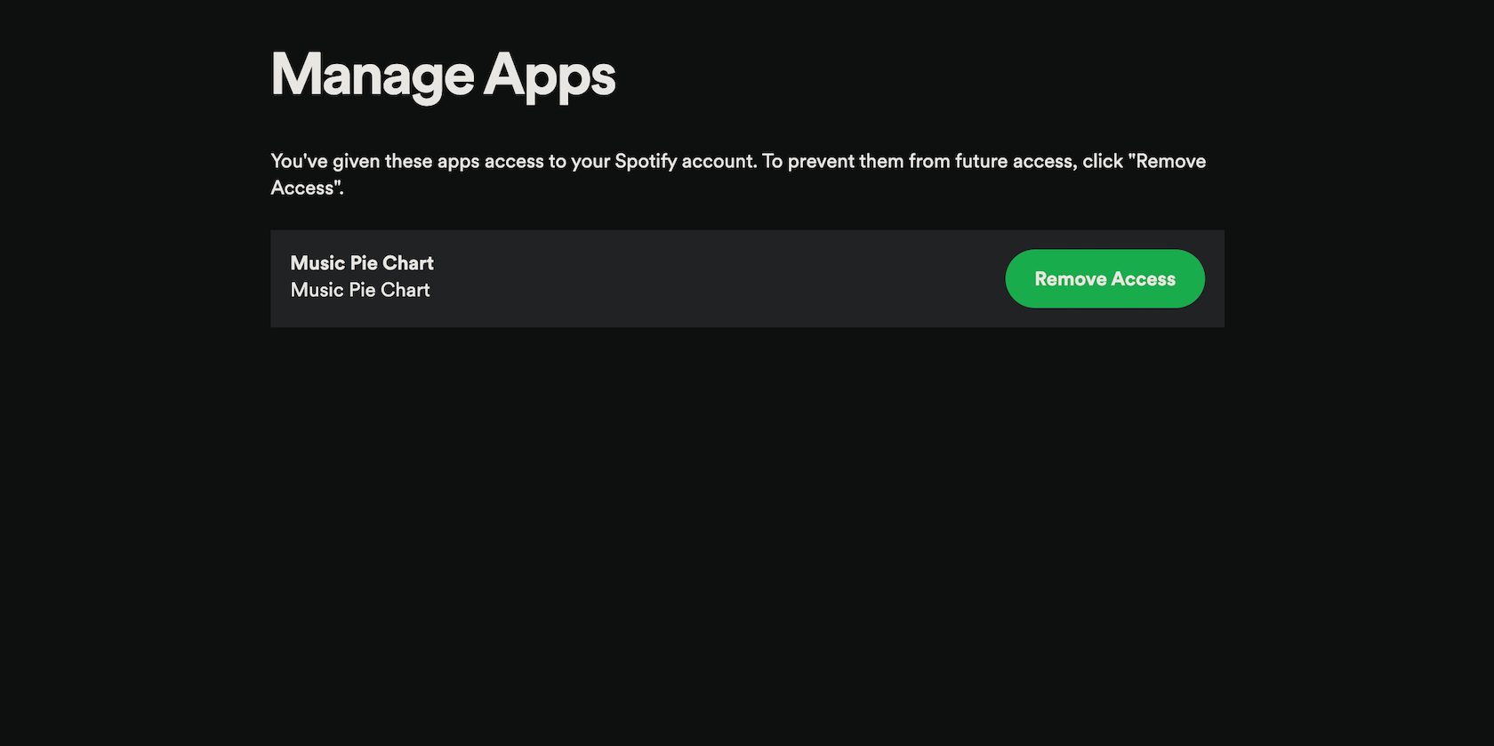 managing third-party apps that have access to Spotify