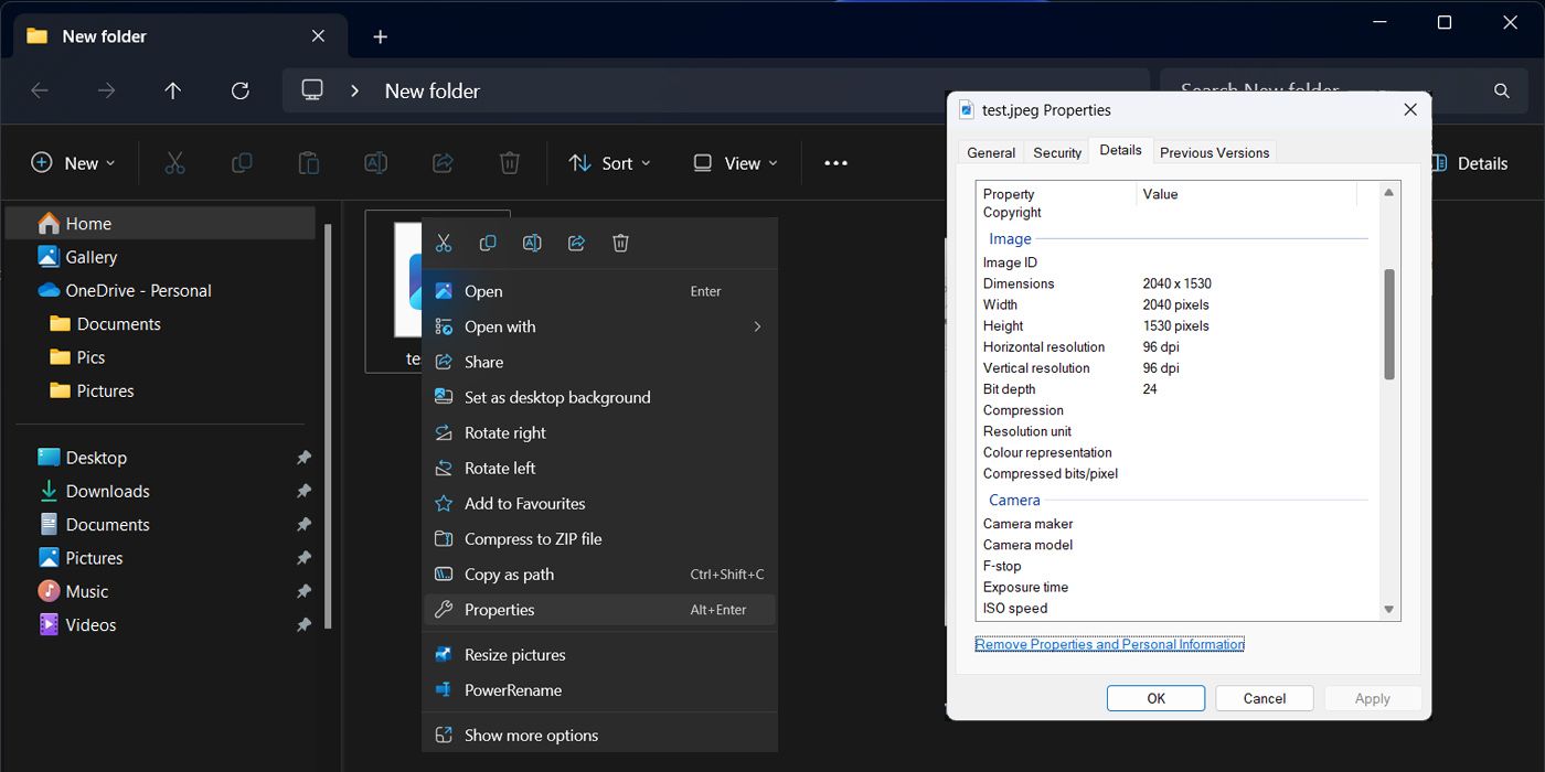 How to view and edit photos metadata in Windows
