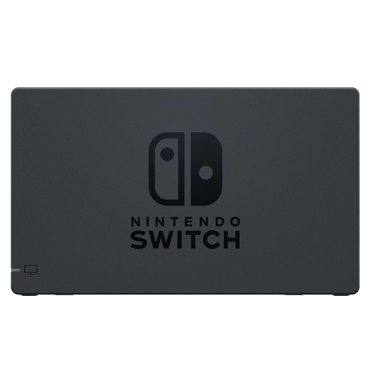 official nintendo switch docking station viewed from the front