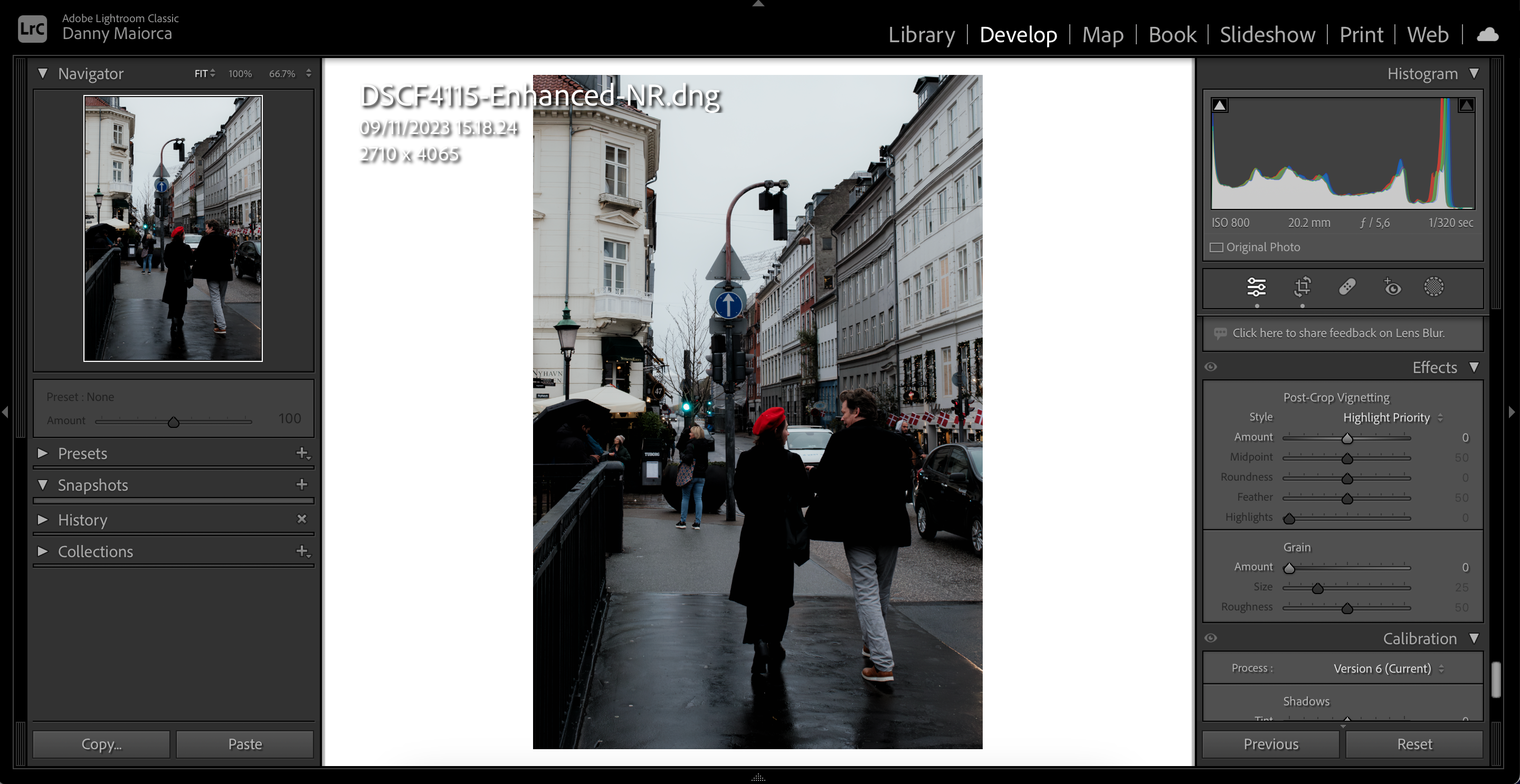 ابزارهای Vignetting در Adobe Lightroom