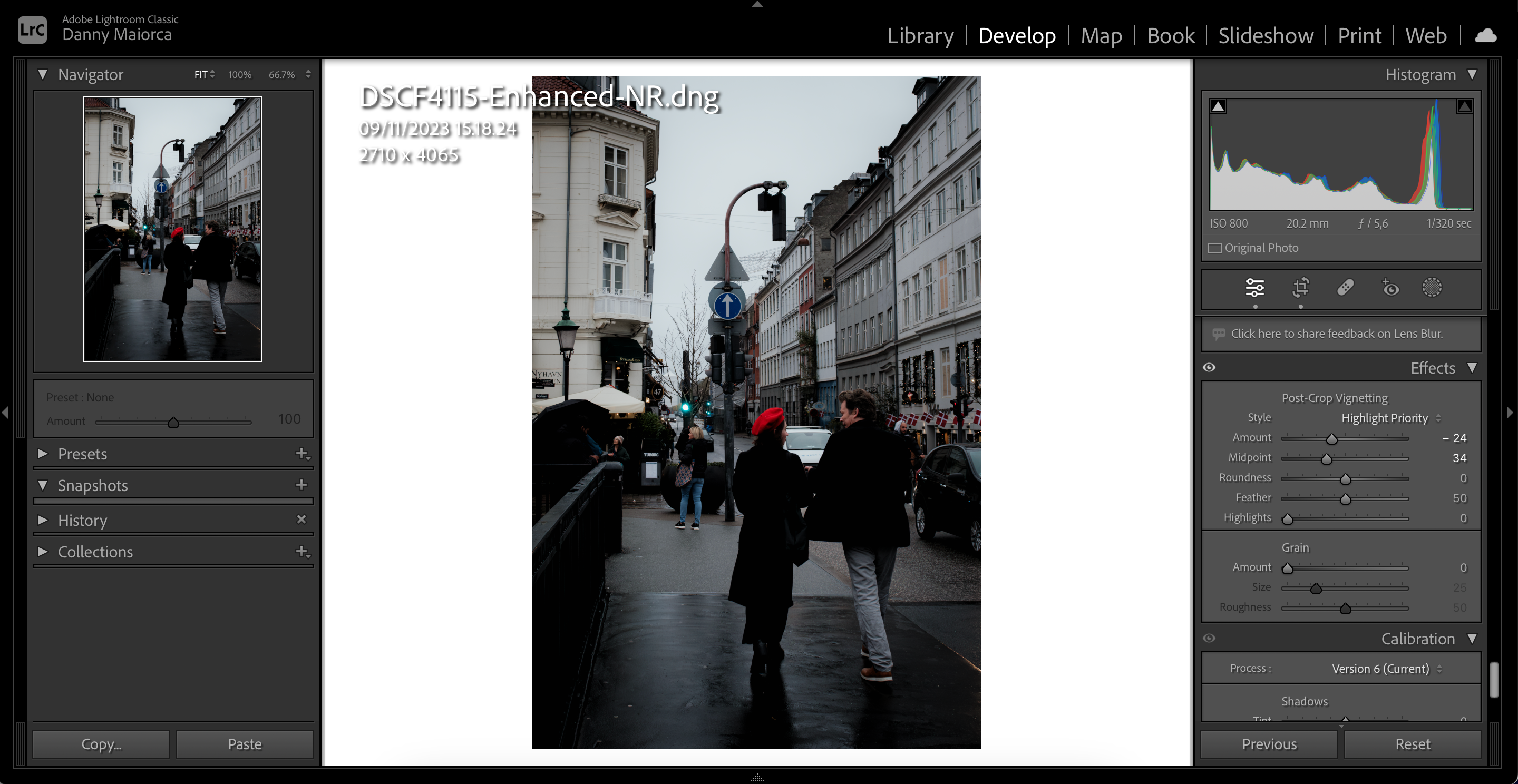 نکات پایانی را به Vignetting خود در Adobe Lightroom اضافه کنید