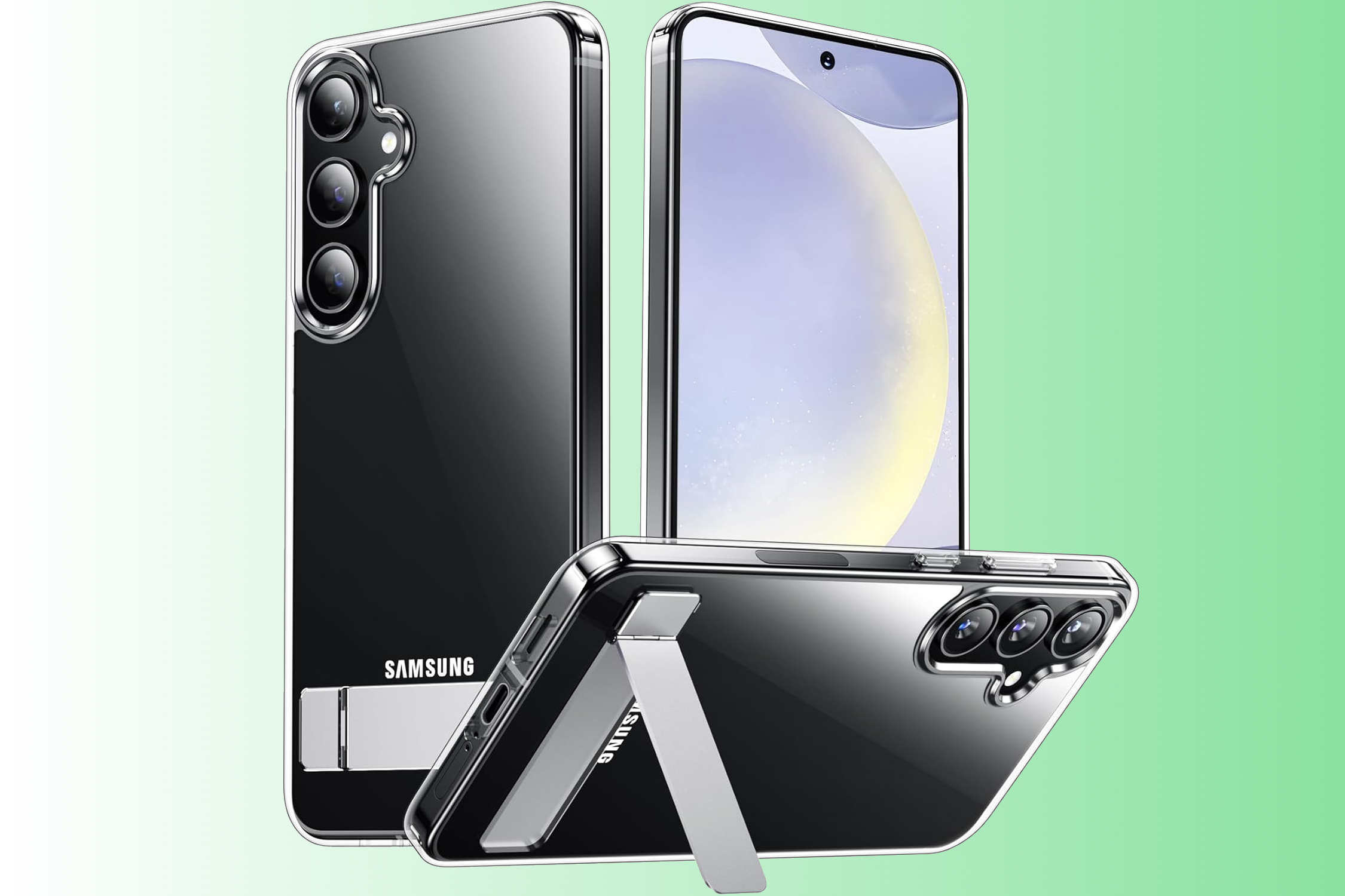 Temdan Clear Case Designed for Samsung Galaxy S24