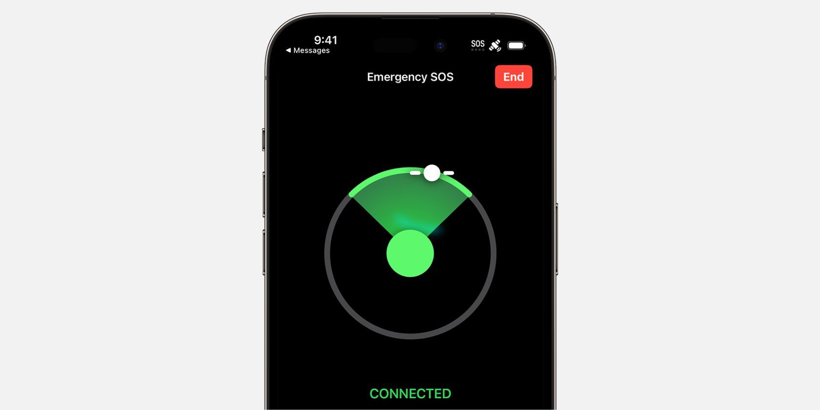 emergency SOS feature on iPhone