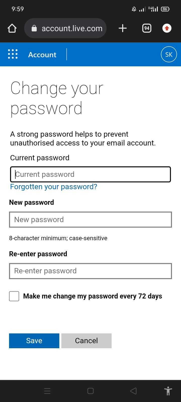 How to Change Your Password in Outlook