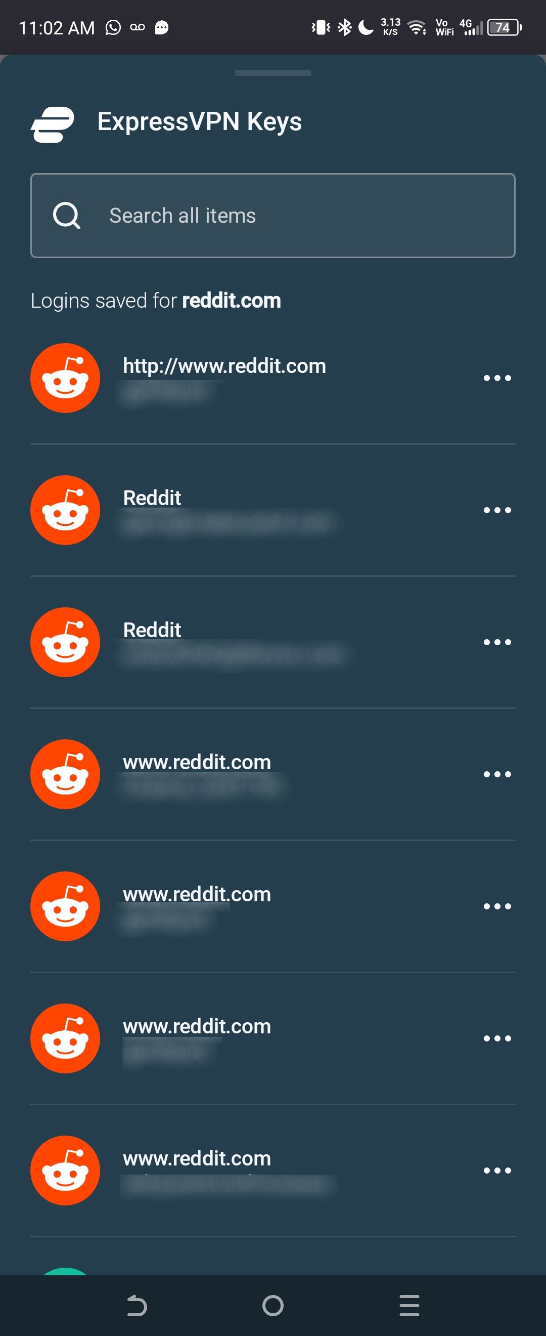 کلیدهای Expressvpn ورود به سیستم Reddit