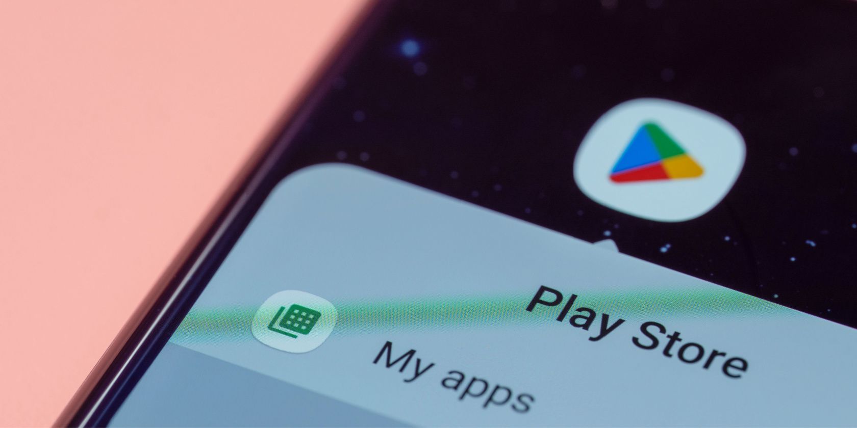 Google Play My Apps Shortcut on Android phone