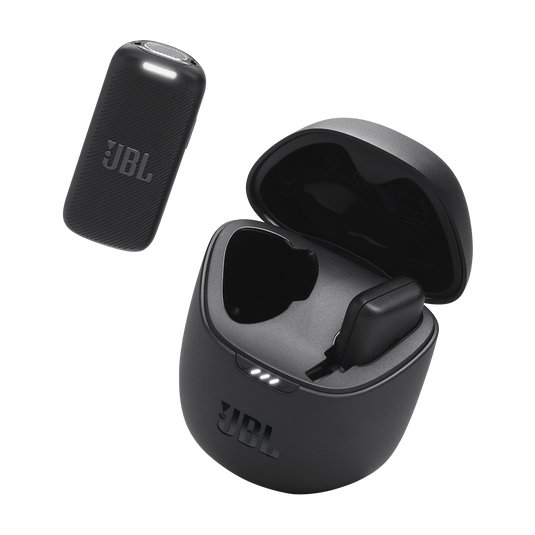 JBL Quantum Stream Wireless Mic با پس زمینه شفاف
