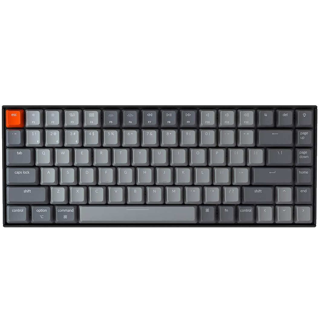 keychron k2 with a 75 percent layout