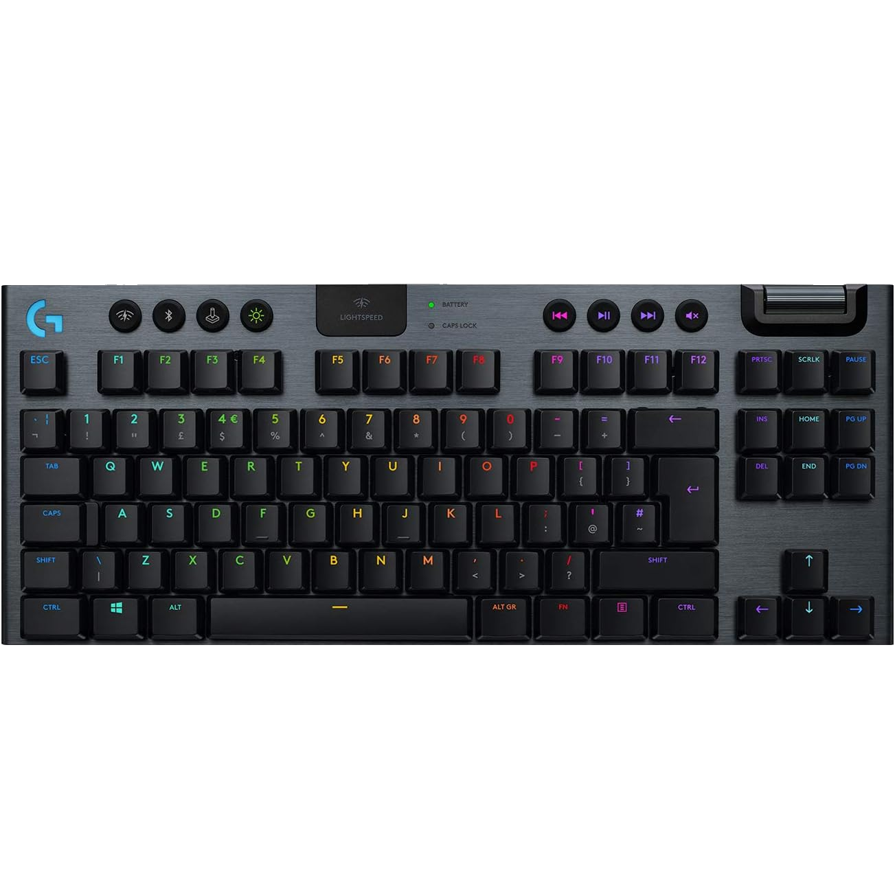 logitech g915 gaming keyboard with a tenkeyless layout