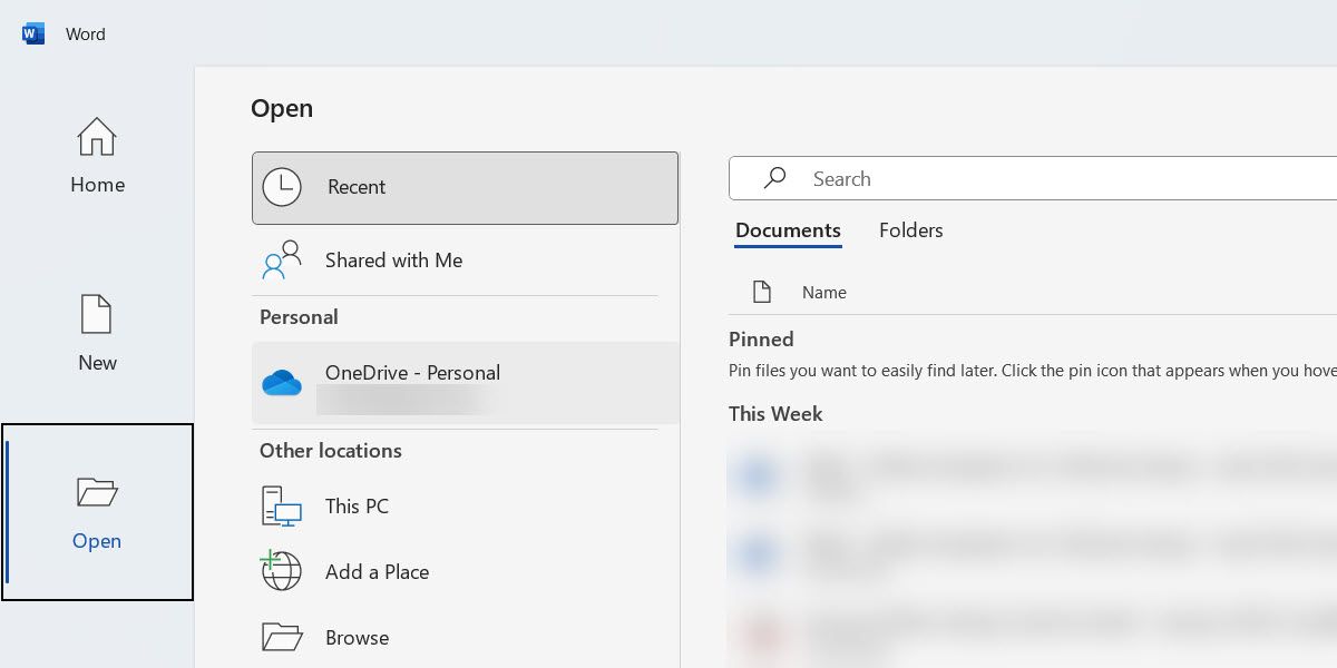 باز کردن یک سند PDF در MS Word