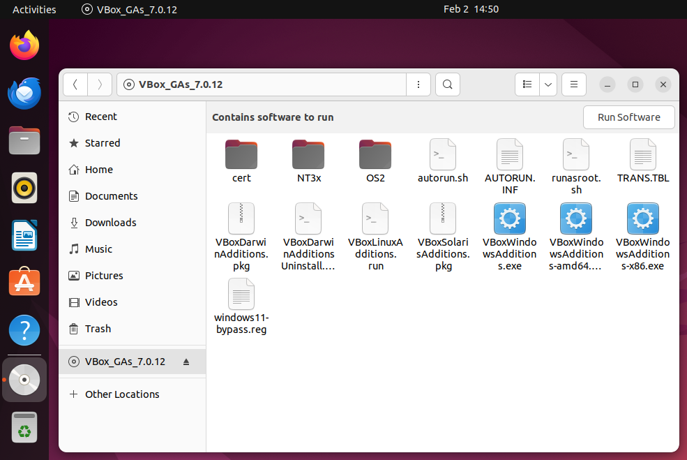 Ubuntu VM Install Addiții pentru invitați