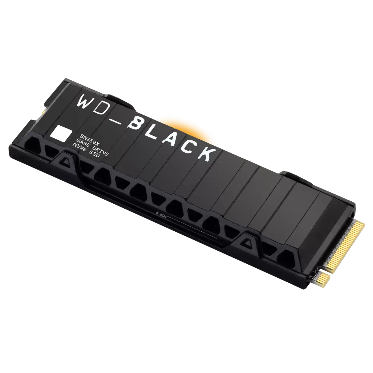The WD_BLACK SN850X with heatsink