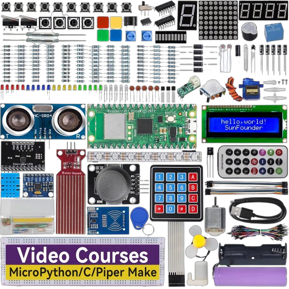 کیت Sunfounder Raspberry Pi Pico W