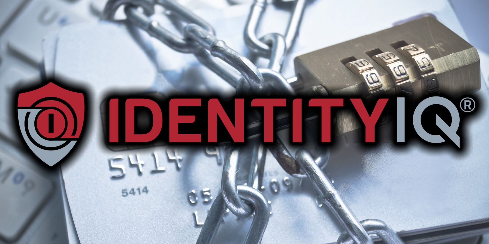 identityiq logo on credit card padlocked together