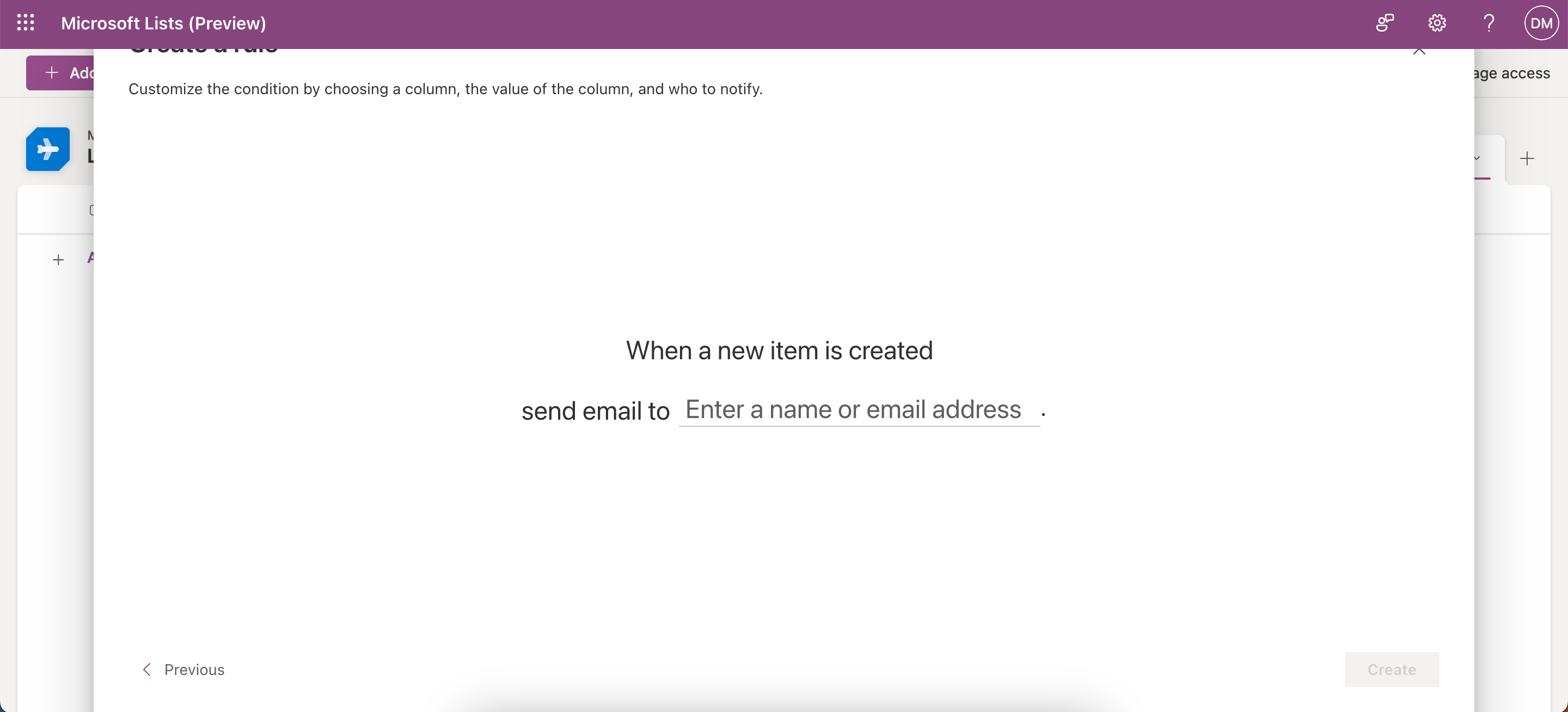 Add Names and Email Addresses to Your List in Microsoft Lists
