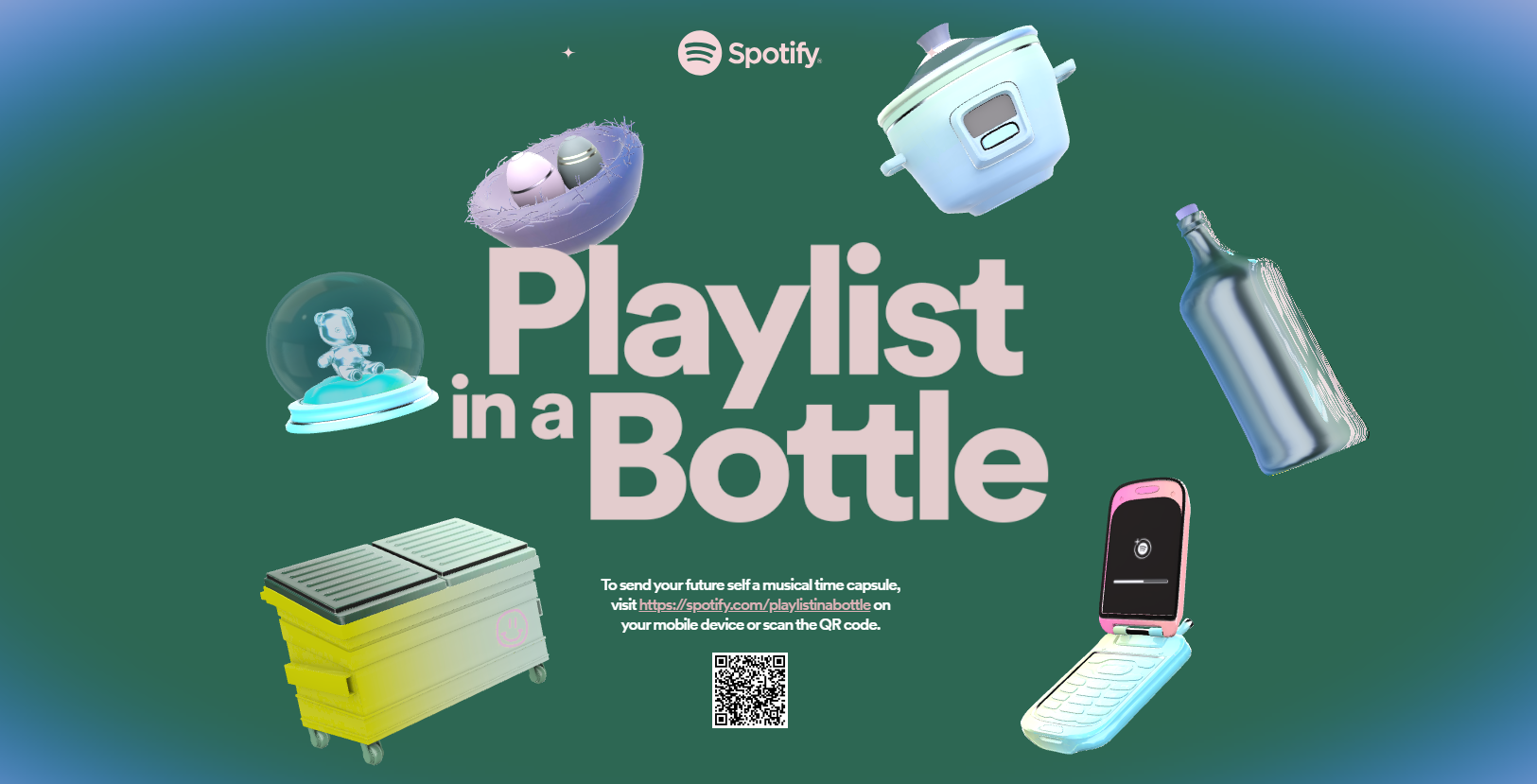 Creating a Spotify Playlist in a Bottle