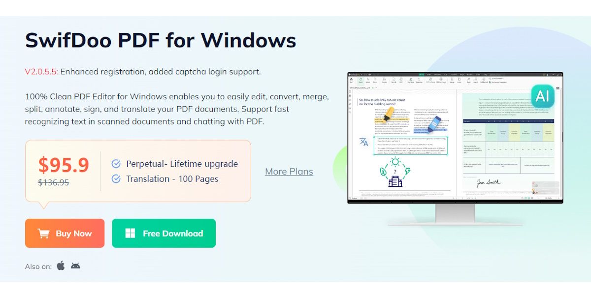 swifdoo pdf for windows