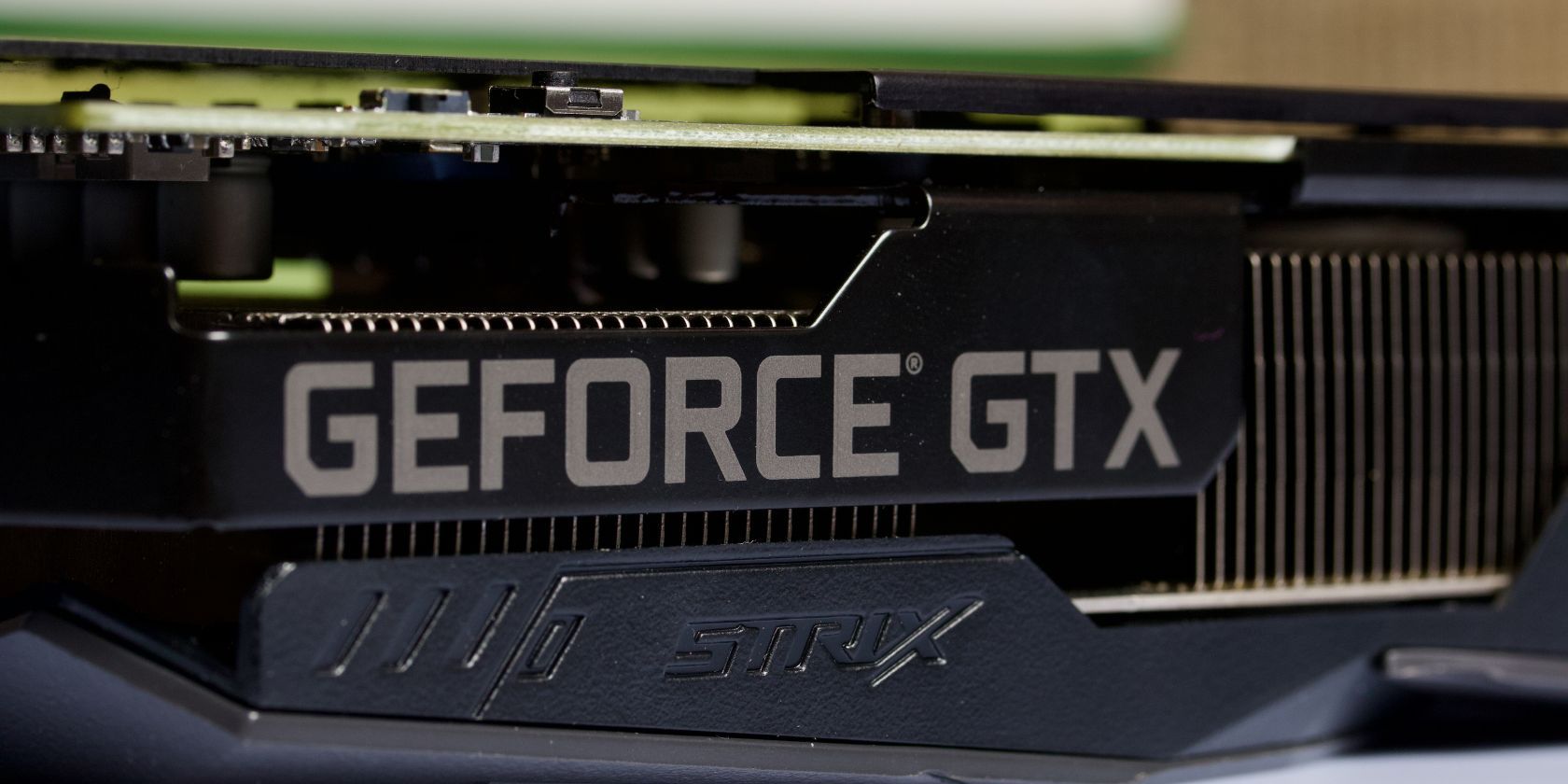 a ROG Strix GeForce GTX 1660 Ti Advanced Edition 6GB graphics card