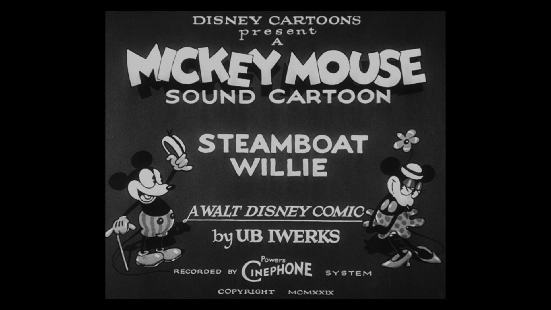 disney plus steamboat willie mickey mouse original film credits