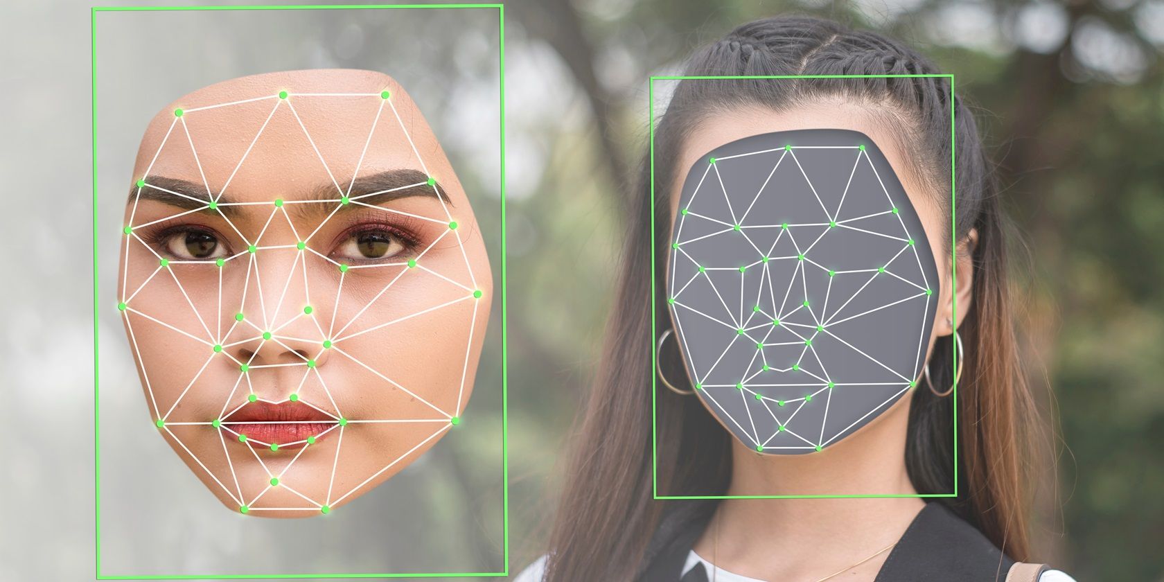 Face Swap Concept Photo of Woman